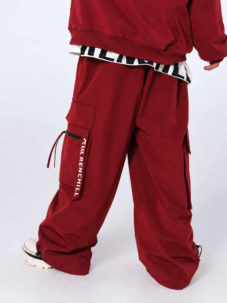 RenChill Wine Baggy Style Snow Pants - Unisex
