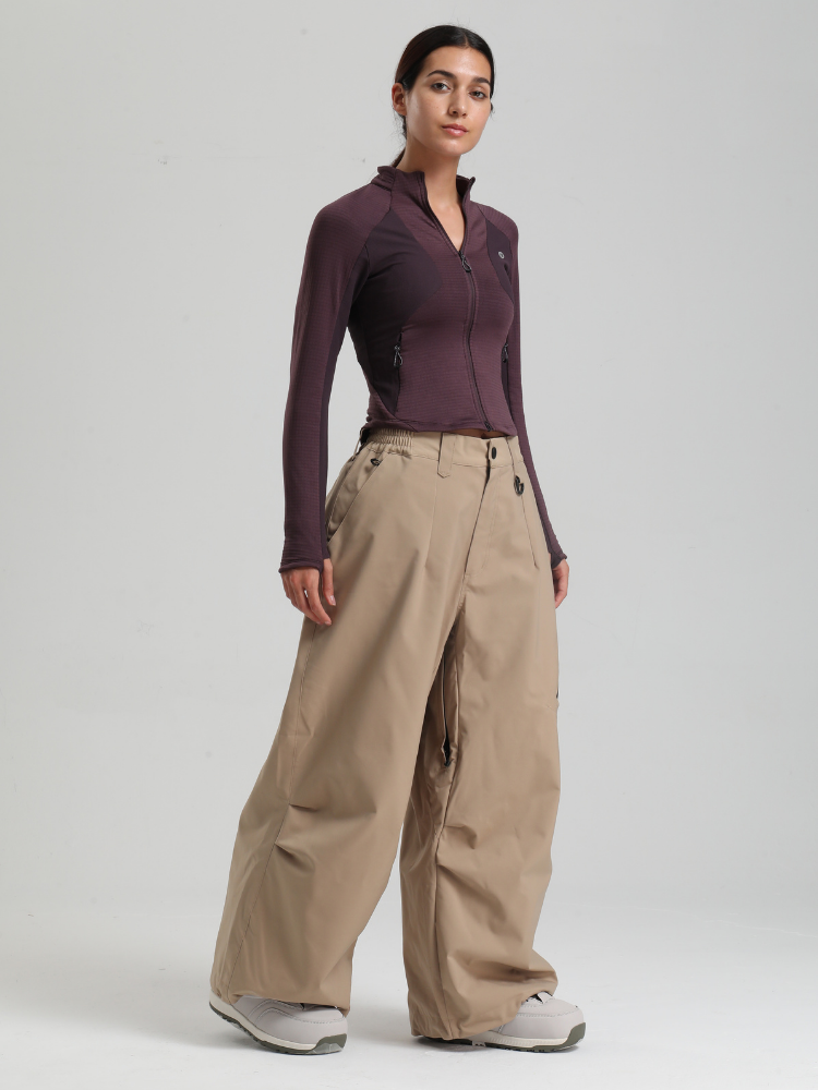 Gsou Snow Freeride Baggy Snow Pants – Unisex