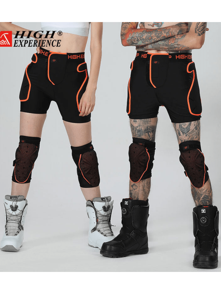 High Experience Total Impact Protective Shorts / Knee Pads