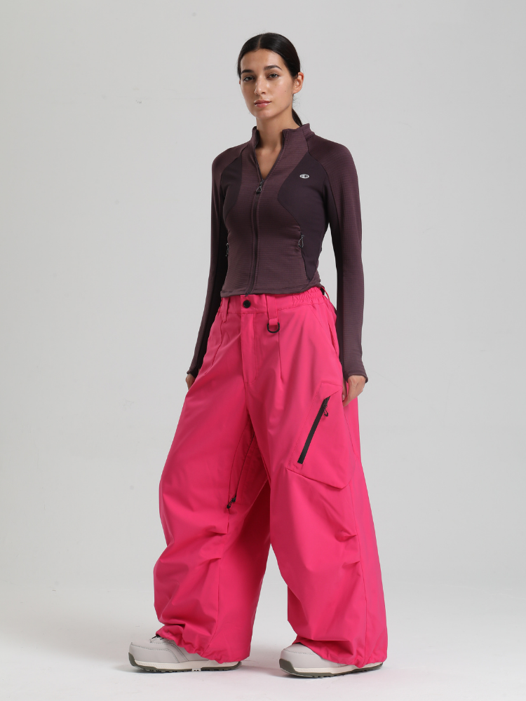 Gsou Snow Freeride Baggy Snow Pants – Unisex