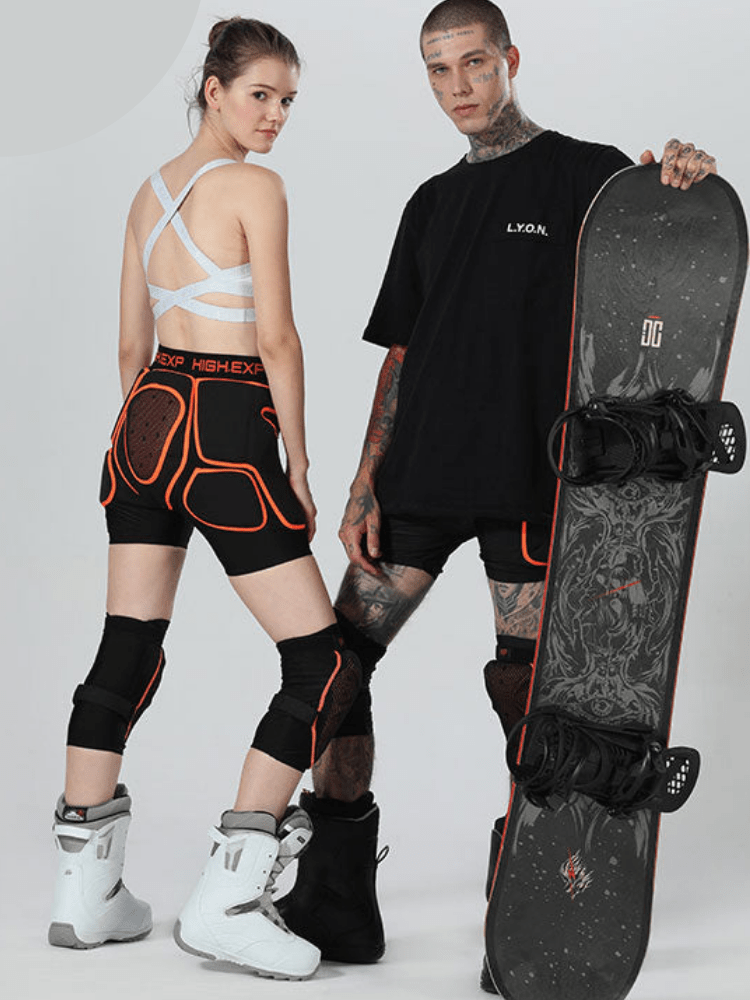 High Experience Total Impact Protective Shorts / Knee Pads