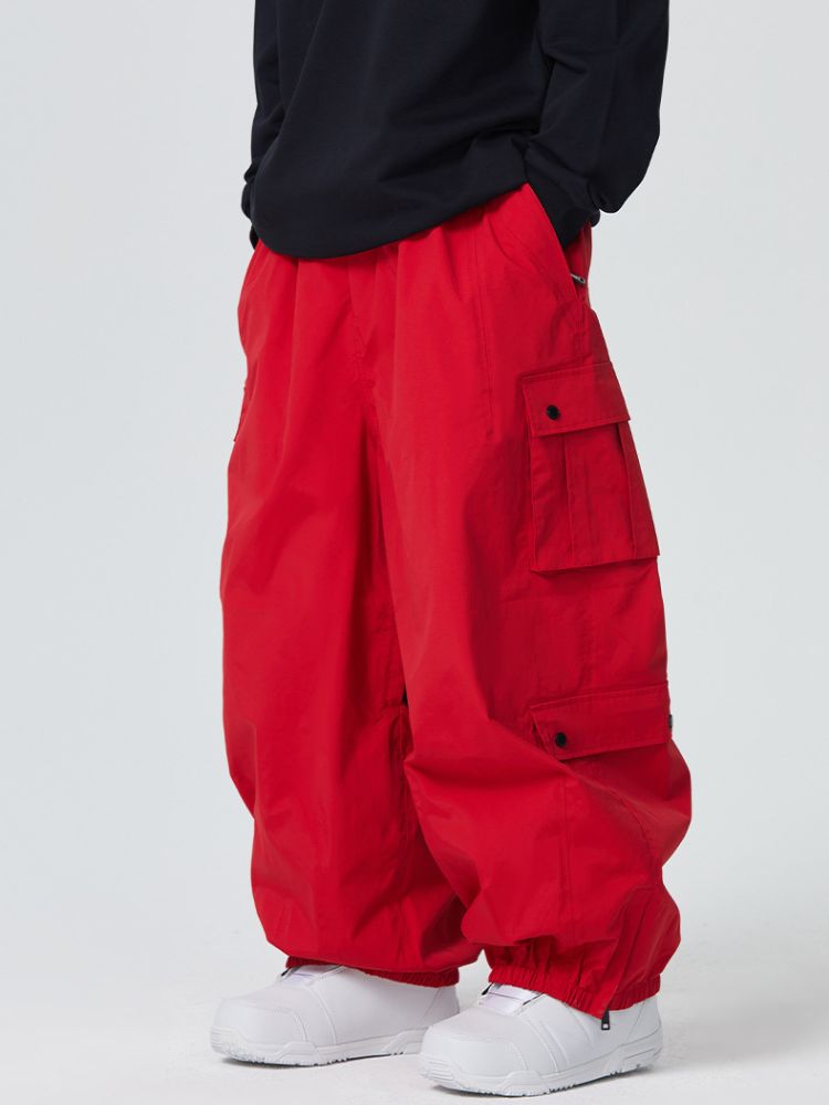 Searipe 3L Monochrome Baggy Cargo Pants - Men's