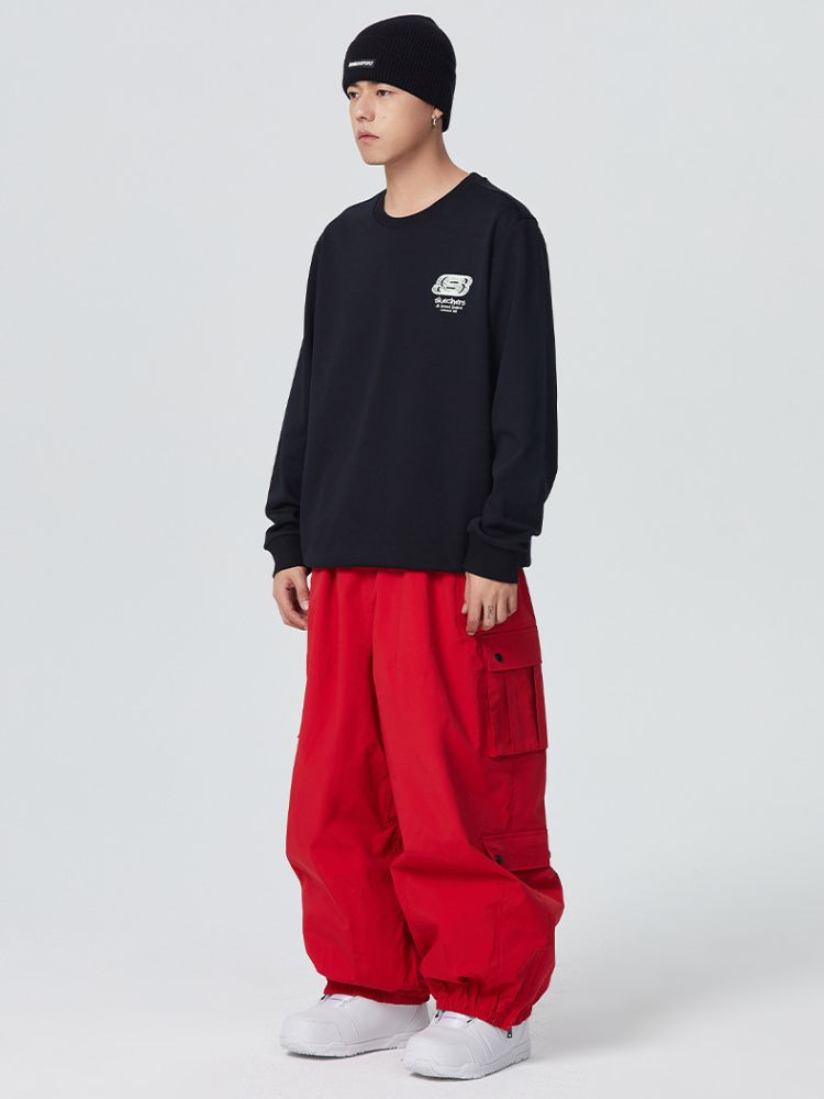 Searipe 3L Monochrome Baggy Cargo Pants - Men's
