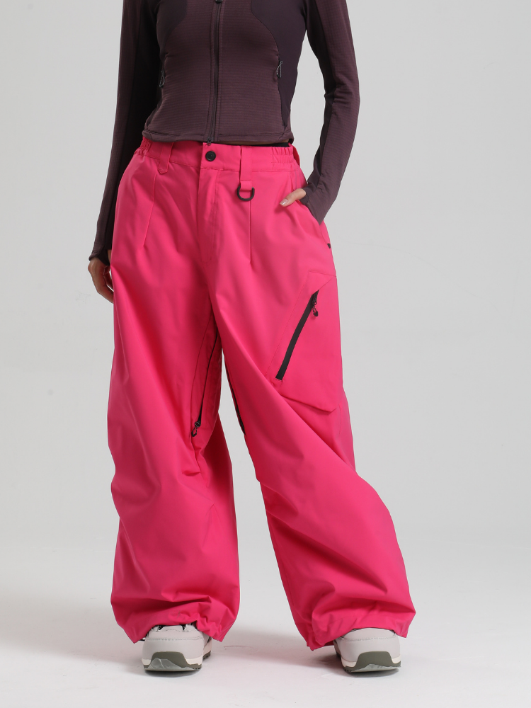 Gsou Snow Freeride Baggy Snow Pants – Unisex