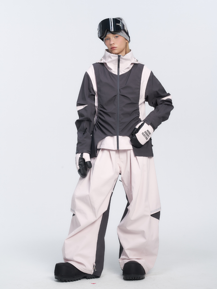 BCG Ballet Bound Pink Baggy Ski Pants - Women's