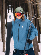 Winter Ticket Blue Motion 3L Baggy Freestyle Ski Jacket - Unisex