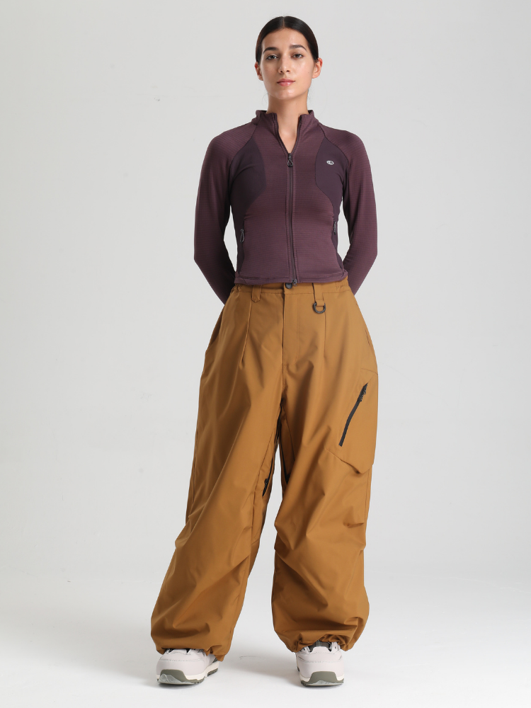 Gsou Snow Freeride Baggy Snow Pants – Unisex