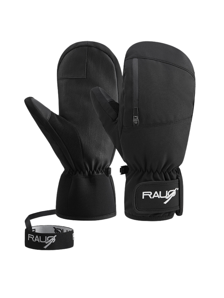 RAUO Alpine Cuff Snow Mittens