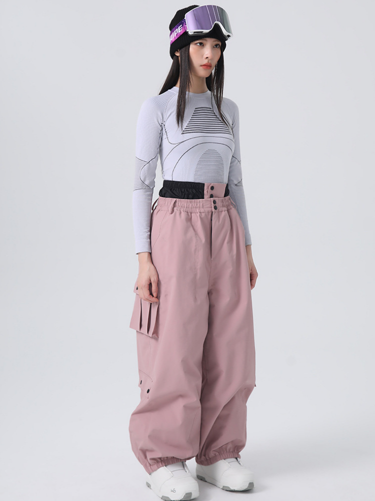 Searipe 3L Monochrome Baggy Cargo Pants - Men's