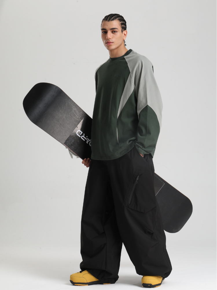 Gsou Snow Freeride Baggy Snow Pants – Unisex