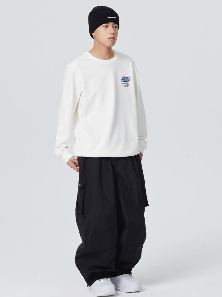 Searipe 3L Monochrome Baggy Cargo Pants - Men's