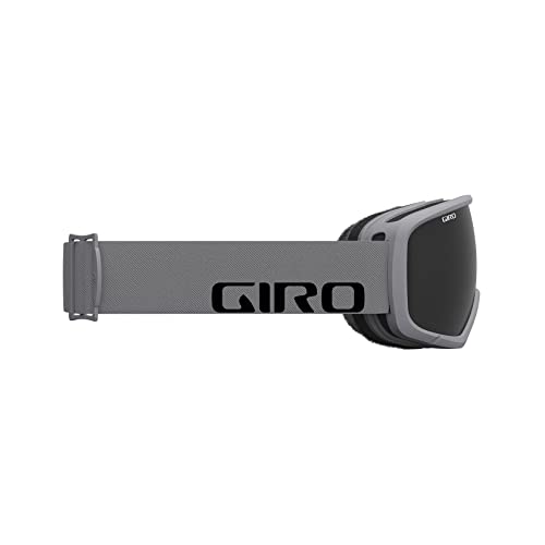 Giro Stomp Goggles 2022 - Youth Grey Wordmark Frame Ultra Black Lens Medium