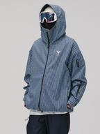 Winter Ticket Blue Motion 3L Baggy Freestyle Ski Jacket - Unisex
