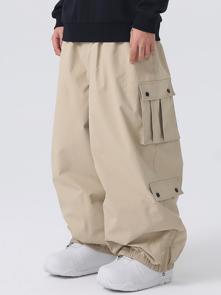 Searipe 3L Monochrome Baggy Cargo Pants - Men's