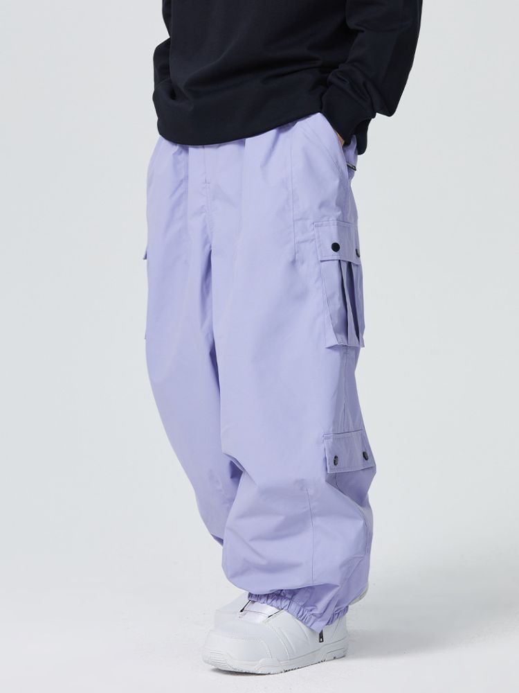 Searipe 3L Monochrome Baggy Cargo Pants - Men's