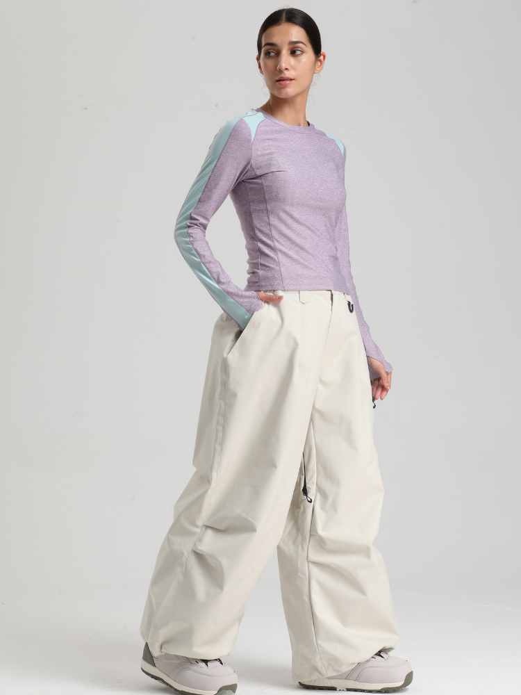 Gsou Snow Freeride Baggy Snow Pants – Unisex