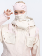 BCG UPF50+ Pink Headband Ski Balaclava - Women's