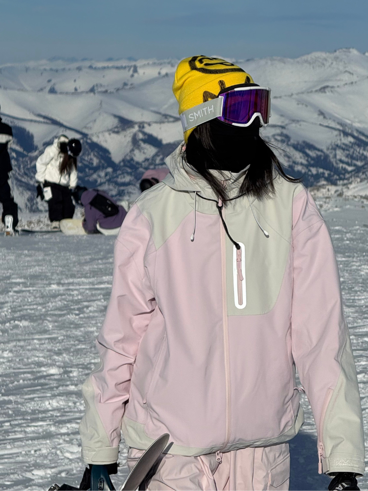 NIS 3L Pastel Colorblock Ski Jacket - Unisex