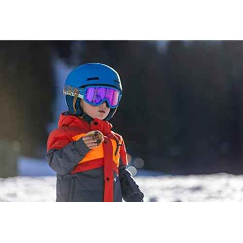 Giro Crue Snow Helmet 2022 - Youth Matte Trim Blue Small