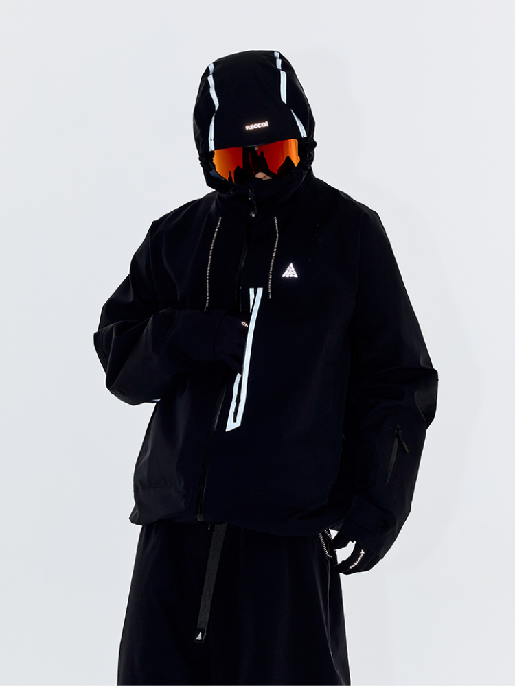 NANEND 3L RECCO® Reflective Shell Ski Jacket - Unisex