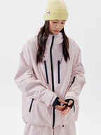 NANEND Pink 3L Winter Ski Jacket - Unisex
