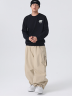 Searipe 3L Monochrome Baggy Cargo Pants - Men's