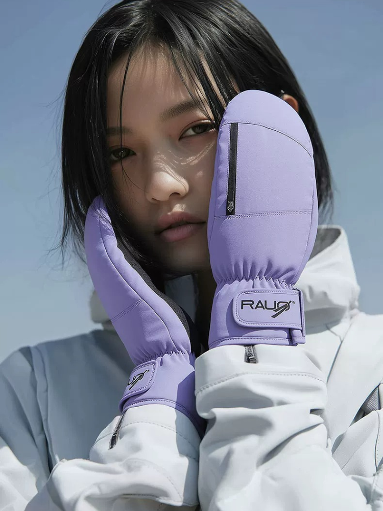 RAUO Alpine Cuff Snow Mittens