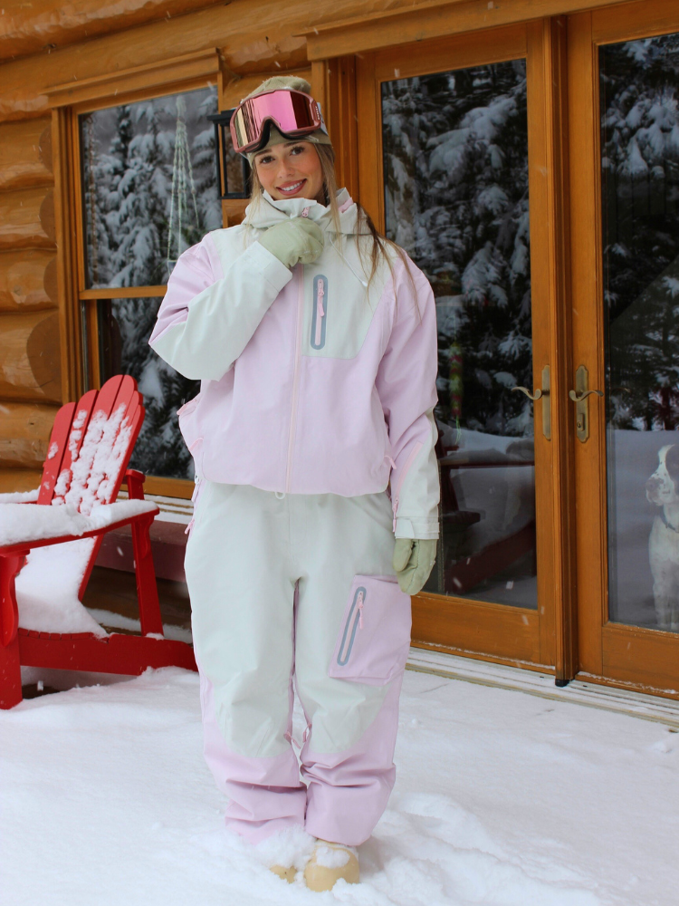 NIS 3L Pastel Colorblock Ski Pants - Unisex