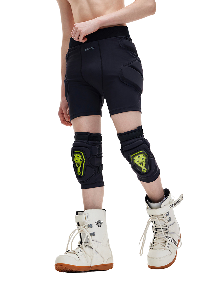 NANEND Pro Protective Shorts & Knee Pads Set - Unisex
