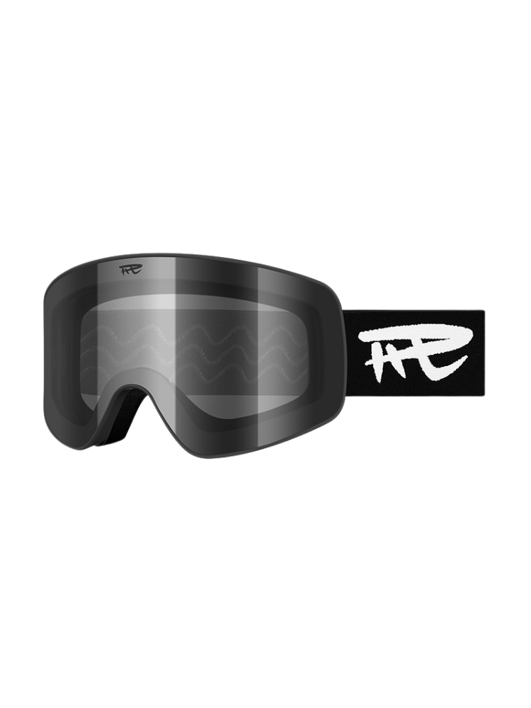 REV Satin Glow Kids Ski Goggles