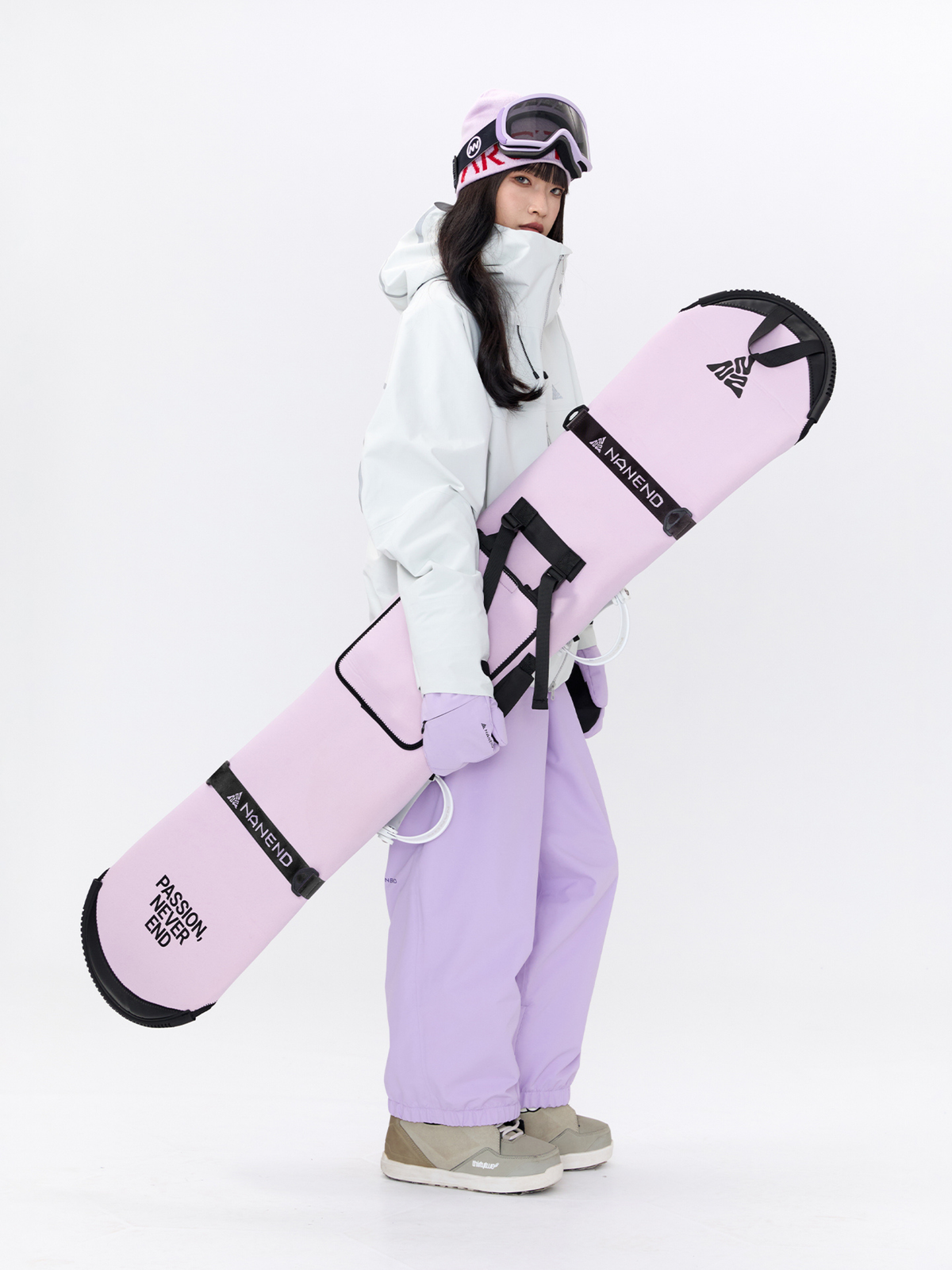 NANEND 3-Way Snowboard Carry Sleeve