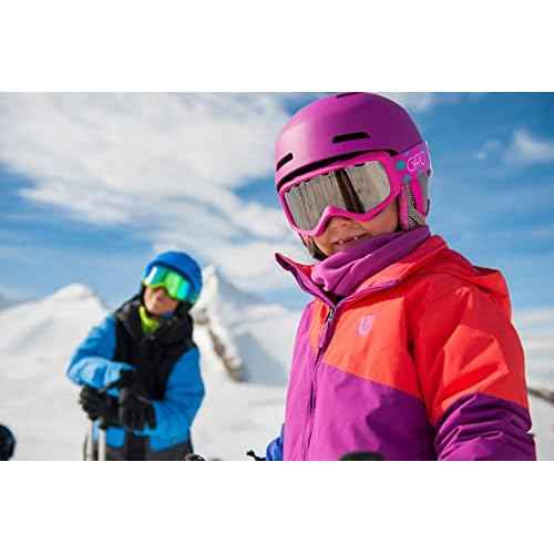 Giro Crue Kids Snow Helmet - Matte Bright Orange - Size XS (48.5-52cm)