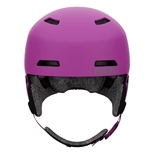 Giro Crue Kids Snow Helmet - Matte Berry - Size XS (48.5-52cm)