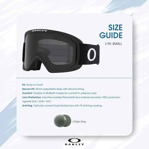 OAKLEY O-Frame 2.0 PRO M/L/S Ski Goggles For Men For Women OO7124, OO7125, OO7126 +BUNDLE with ACCESSORY EYEWEAR KIT