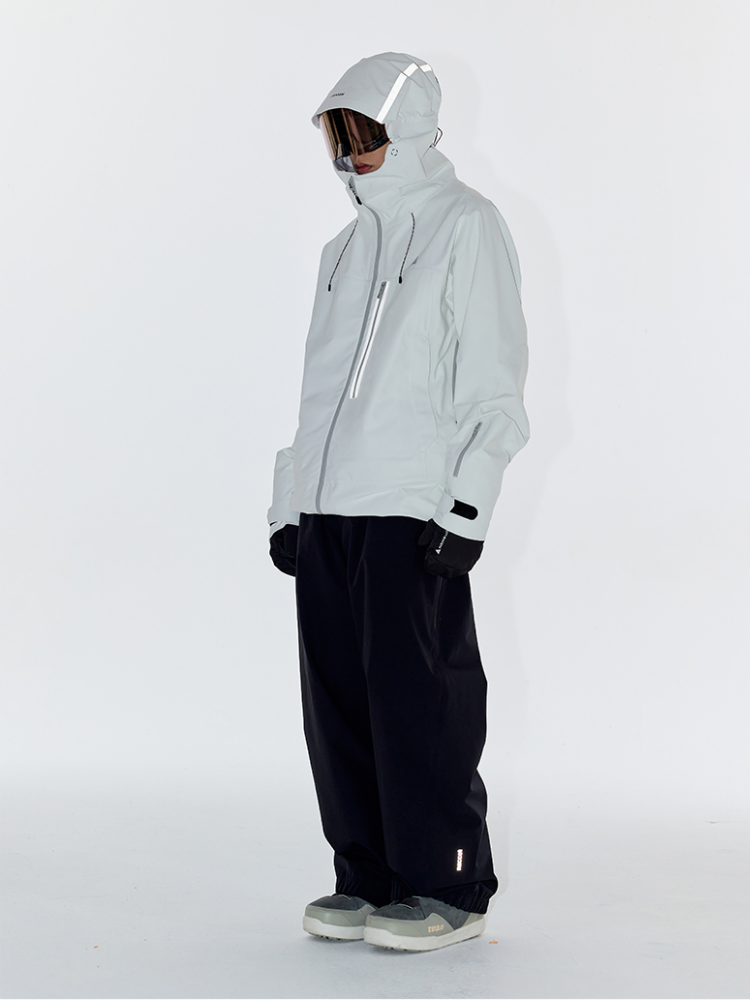 NANEND 3L RECCO® Reflective Shell Ski Jacket - Unisex