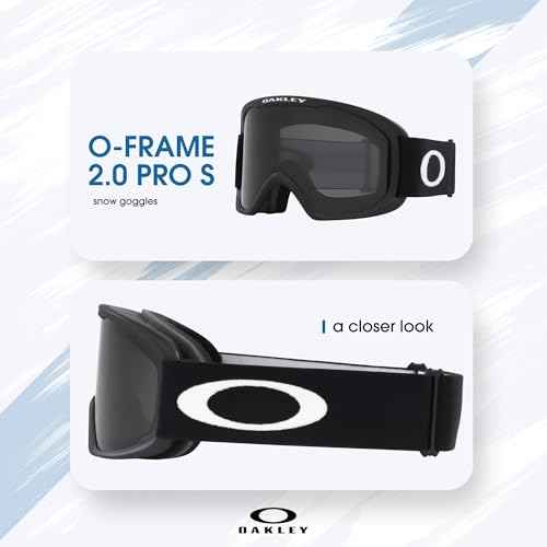 OAKLEY O-Frame 2.0 PRO M/L/S Ski Goggles For Men For Women OO7124, OO7125, OO7126 +BUNDLE with ACCESSORY EYEWEAR KIT