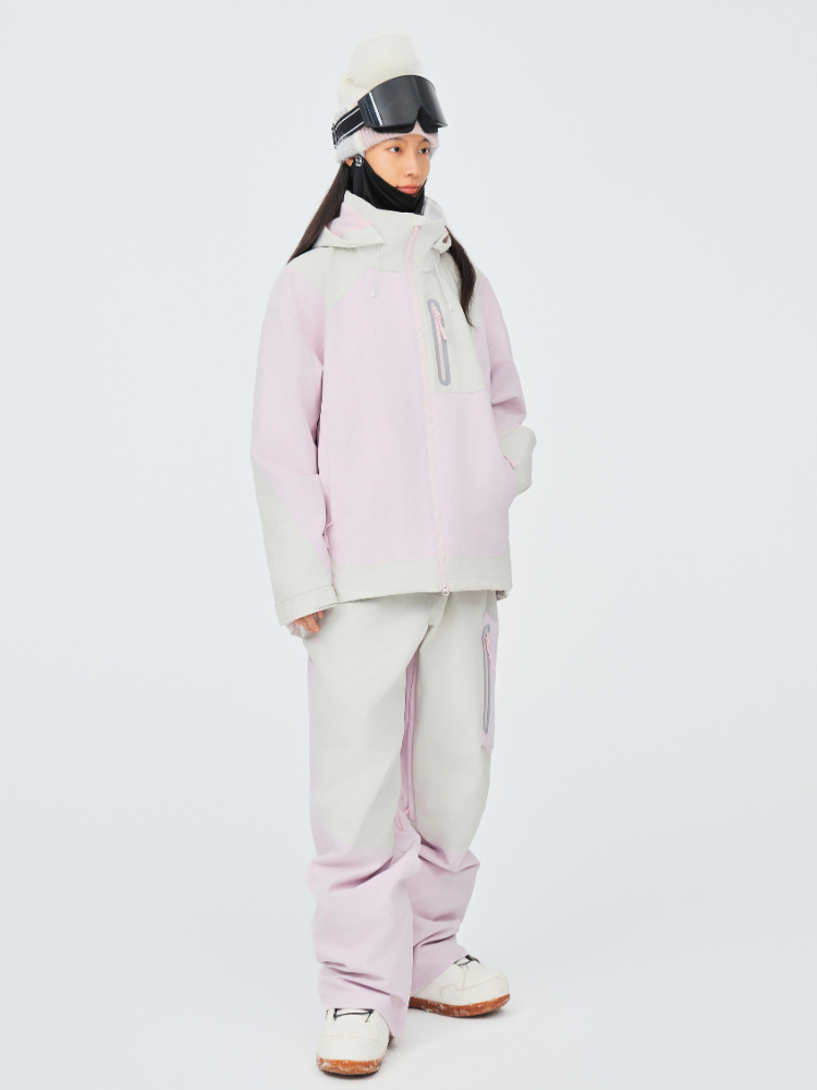 NIS 3L Pastel Colorblock Ski Pants - Unisex