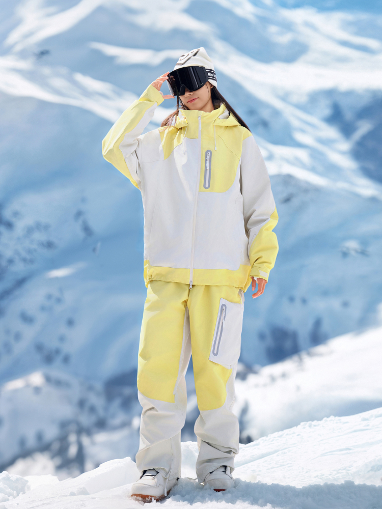 NIS 3L Pastel Colorblock Ski Pants - Unisex