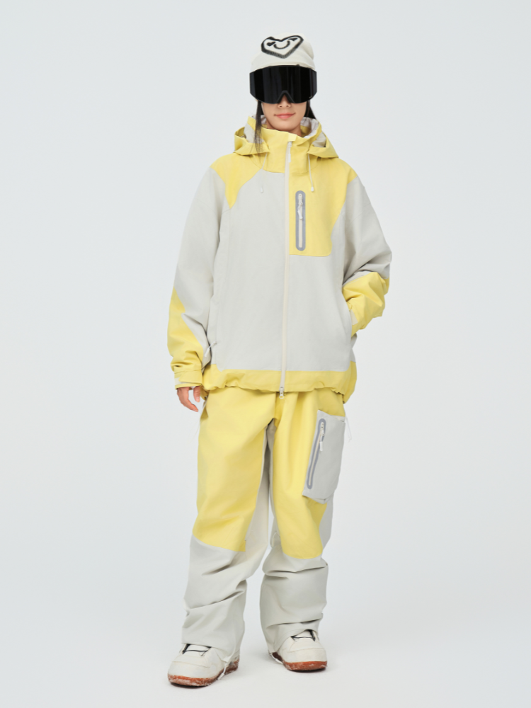 NIS 3L Pastel Colorblock Ski Jacket - Unisex
