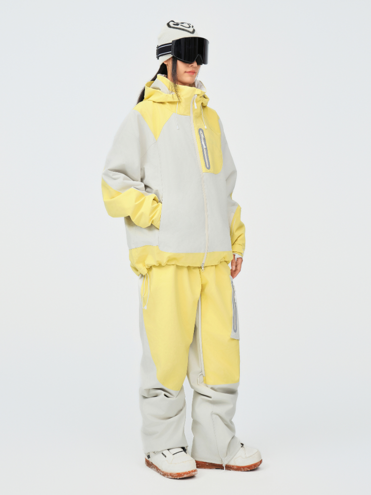 NIS 3L Pastel Colorblock Ski Jacket - Unisex