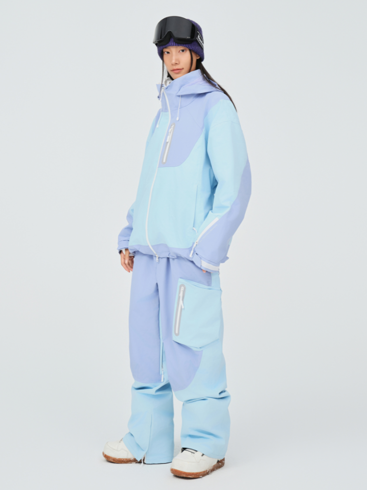 NIS 3L Pastel Colorblock Ski Pants - Unisex