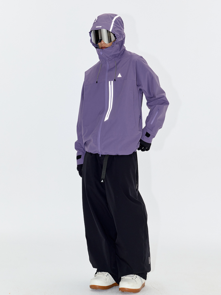 NANEND 3L RECCO® Reflective Shell Ski Jacket - Unisex
