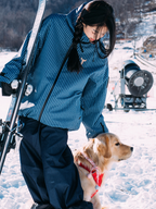 Winter Ticket Blue Motion 3L Baggy Freestyle Ski Jacket - Unisex