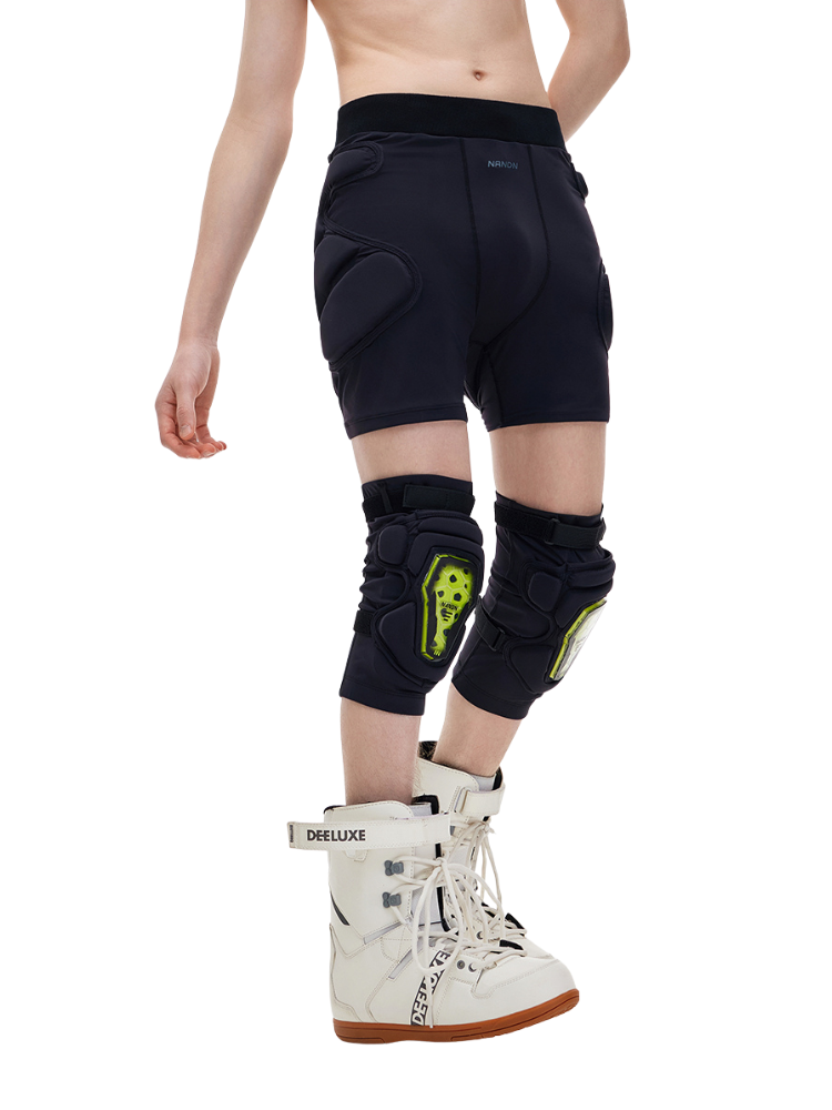 NANEND Pro Protective Shorts & Knee Pads Set - Unisex