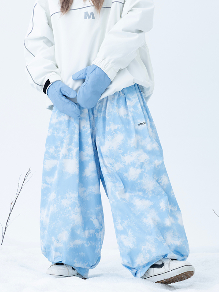 Molocoster Parachute Baggy Ski Pants – Unisex