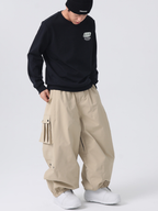 Searipe 3L Monochrome Baggy Cargo Pants - Men's