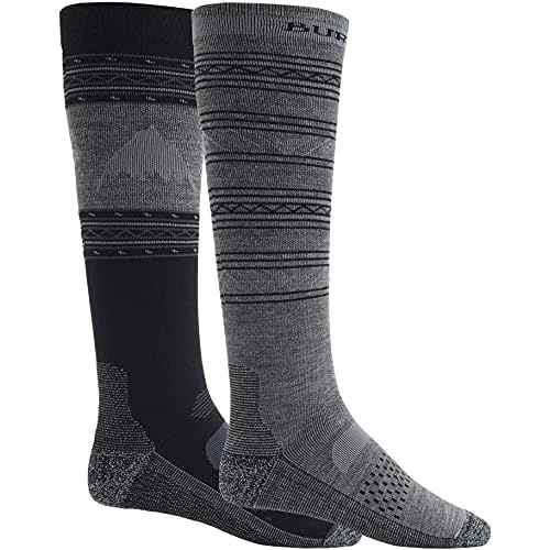 Burton Men's Performance Lightweight Ski/Snowboard Sock Two Pack