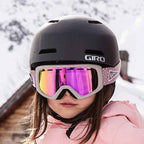 Giro Crue Kids Snow Helmet - Matte Berry - Size M (55.5-59cm)