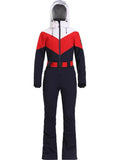 Vintage Color-Block Ski Suit - Women's | Gsou Snow