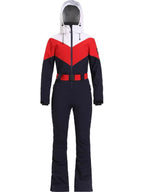 Vintage Color-Block Ski Suit - Women's | Gsou Snow